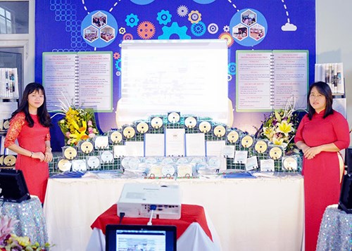 Trường mầm non Phúc Đồng tham gia:“ Ngày hội CNTT  Lần thứ 4 - Quận Long Biên.
